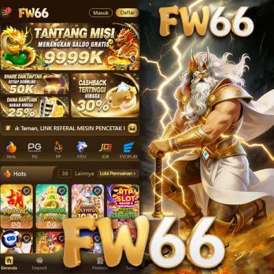 FW66 - Situs Resmi Slot Online dan Pilihan Game PG Soft