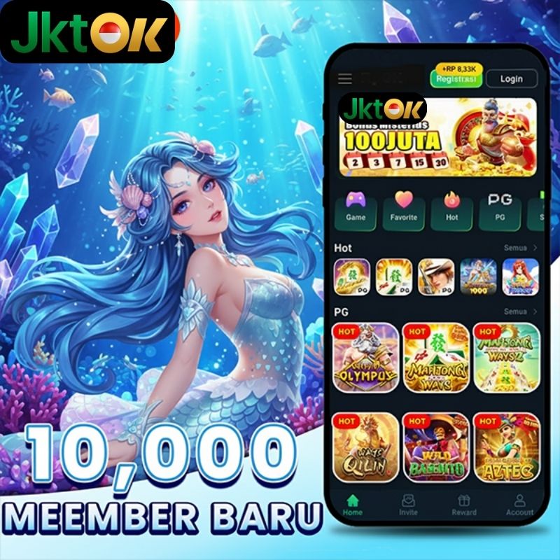 JKTOK - Situs Resmi Slot Online dan Pilihan Game PG Soft