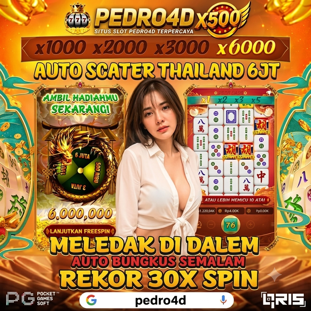 PEDRO4D - Login Situs Resmi dan Nikmati Ragam Game PG Soft